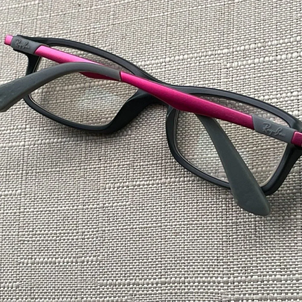 Ray-Ban Youth Eyeglasses GrayPink Glasses RB1546 3631 46[]16 125 Frame